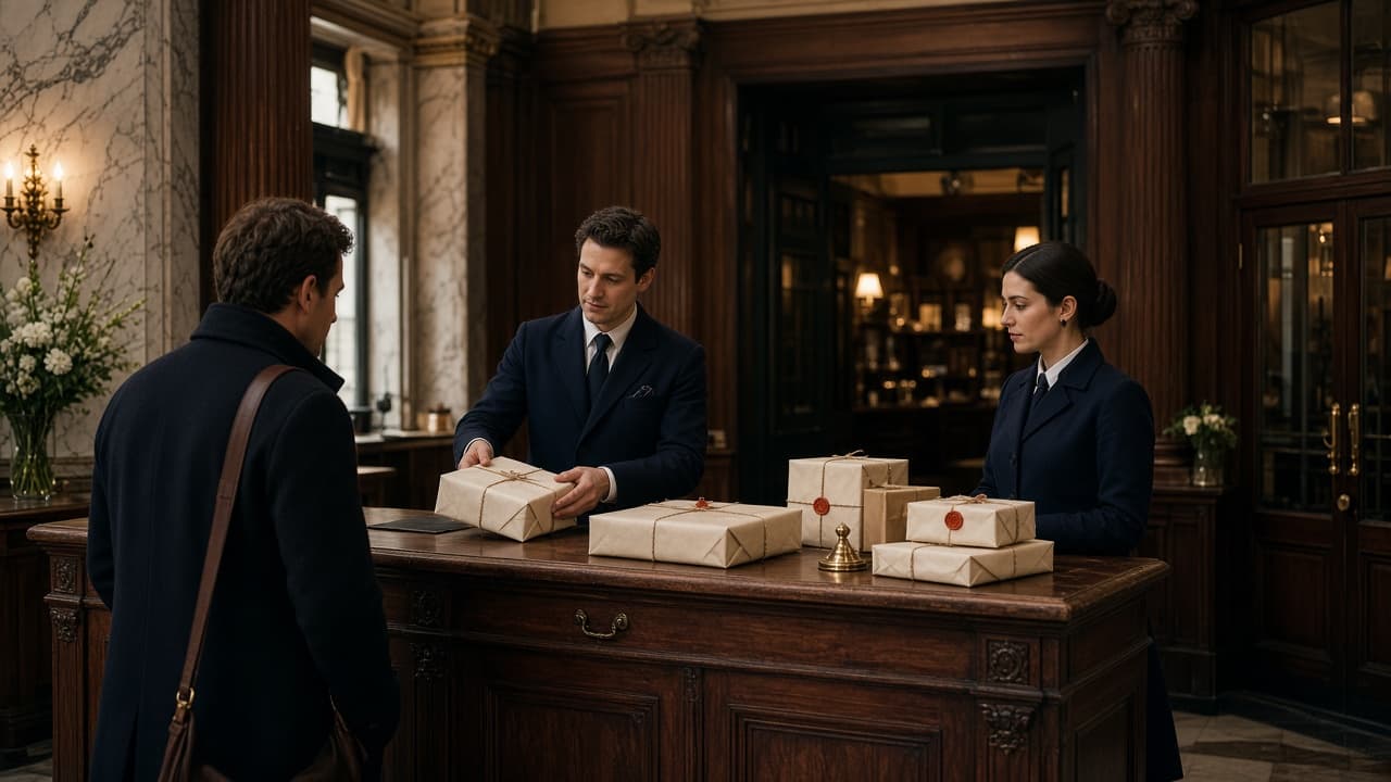 Courier counter